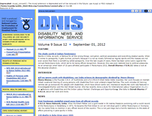 Tablet Screenshot of dnis.org